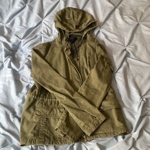 Forever 21 green jacket